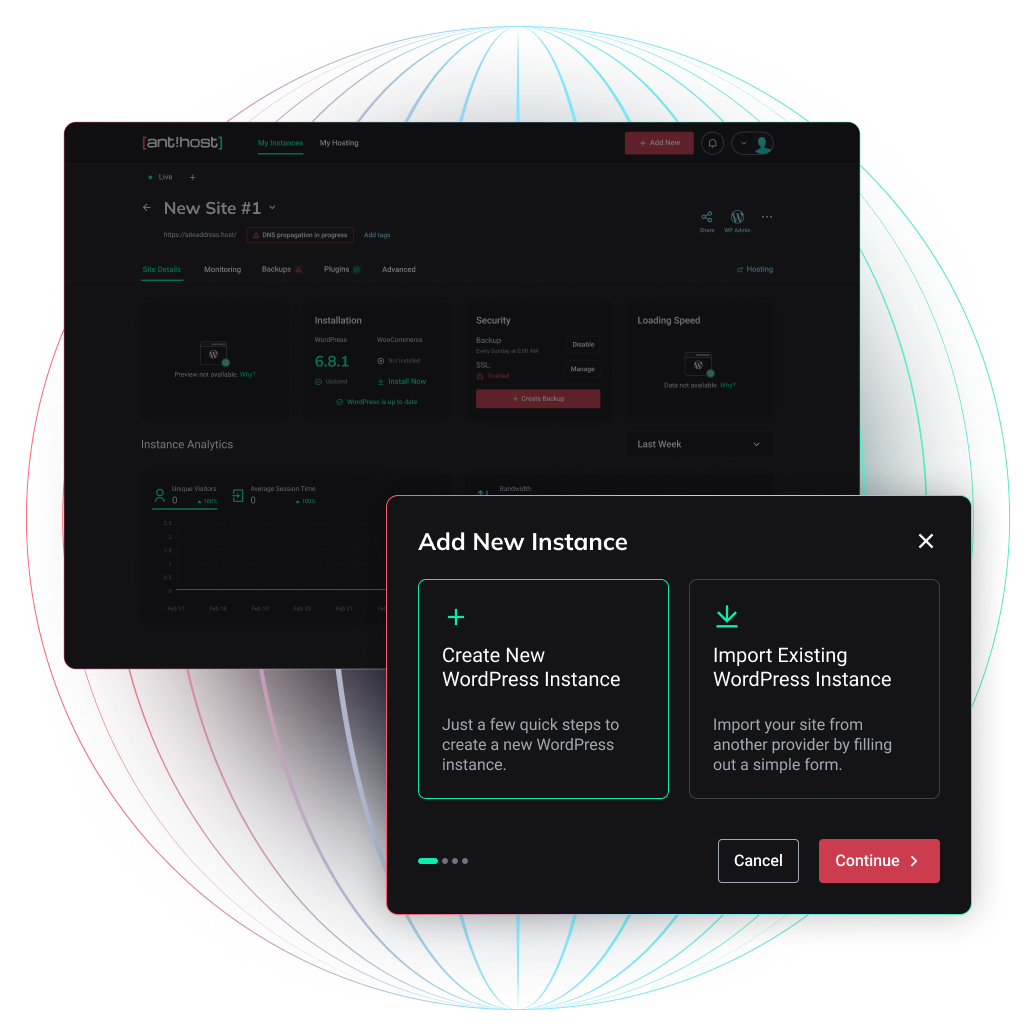 Overview / Dashboard